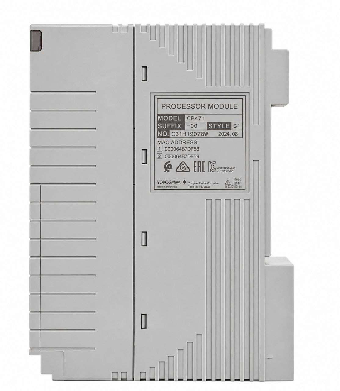 Процессорный модуль Yokogawa CP471-00 S1