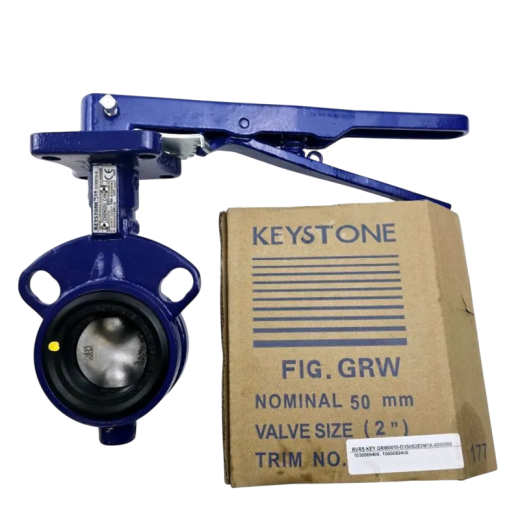 Поворотный дисковый затвор Emerson Keystone GRW0050 с ручным маховиком 